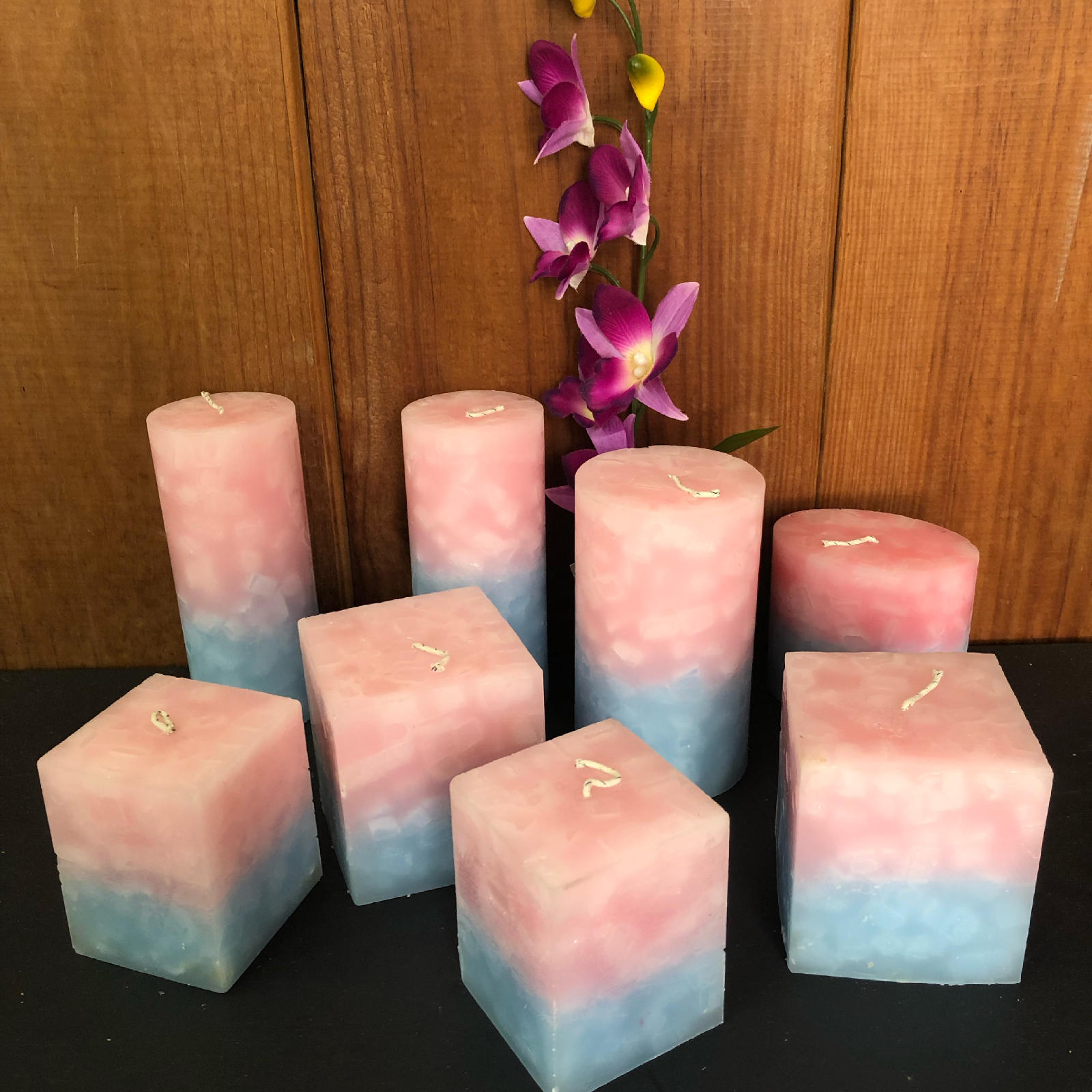 velas cuadradas