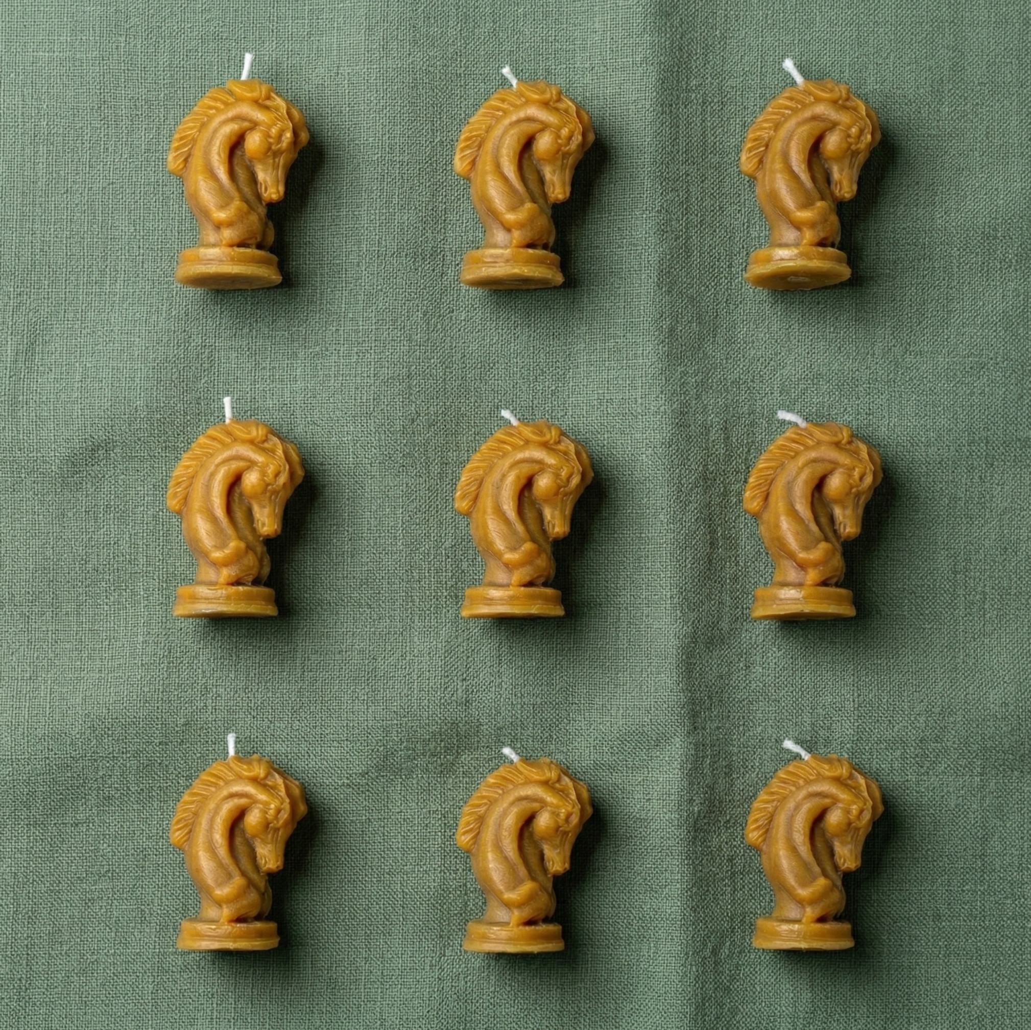 Velas en forma de caballo