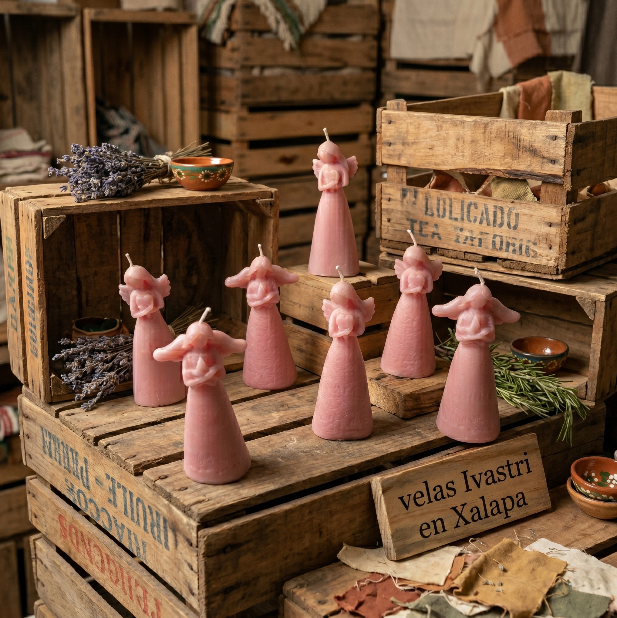 Velas de ángeles