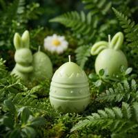 Velitas de huevito de Pascua